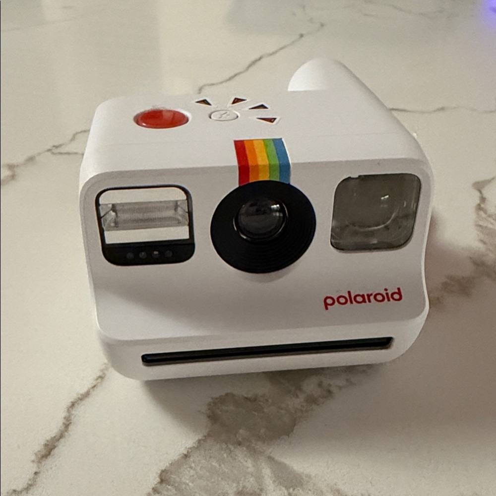 Polaroid White Instant Camera - BRAND NEW!